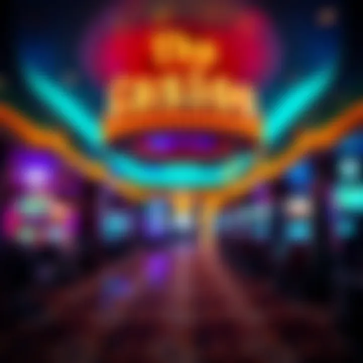 Interior ambiance of The Isles Casino highlighting its lively atmosphere