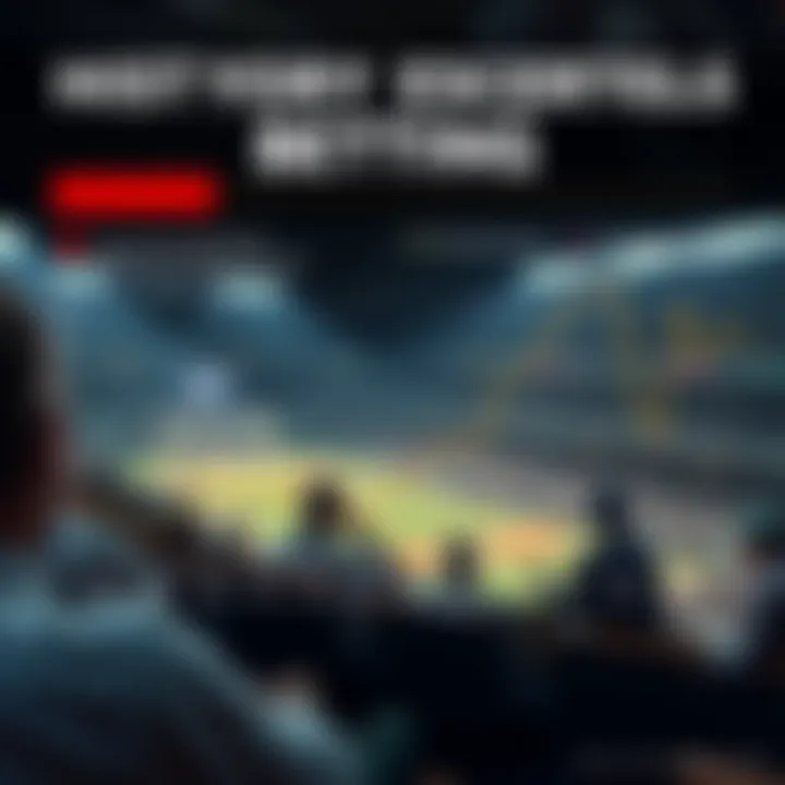 Historical Context of Sports Betting An infographic showcasing historical sports betting trends