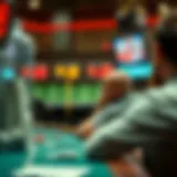 A vivid depiction of a unique sports bet