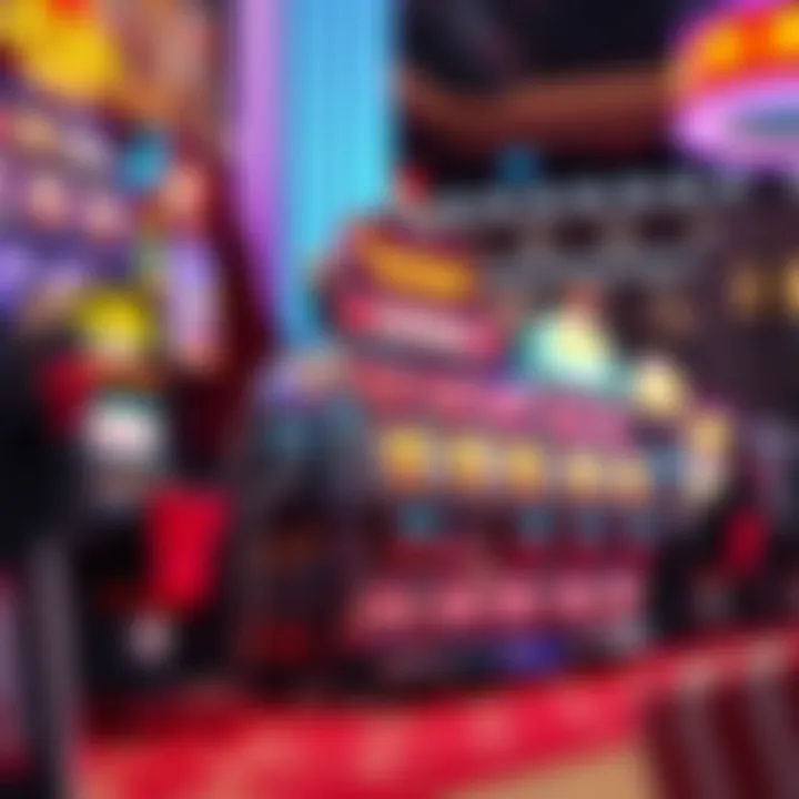 An artistic depiction of the historical evolution of slot games leading to Mega Joker