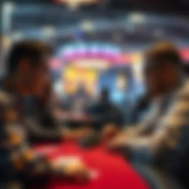 Strategic discussion among experienced players