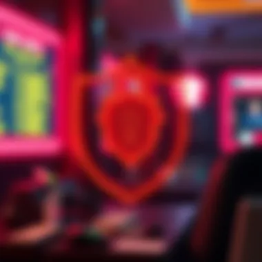 Symbolic representation of online security for lottery transactions