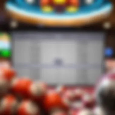 Comparison chart of traditional vs online lottery systems