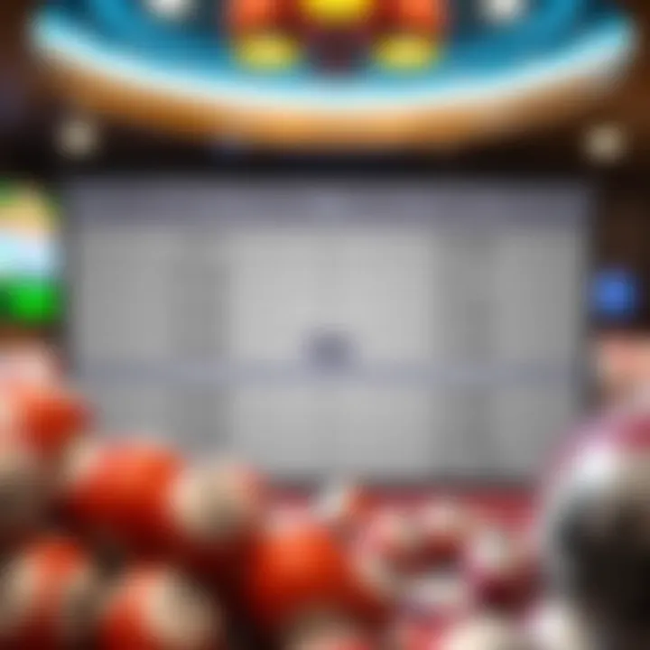 Comparison chart of traditional vs online lottery systems