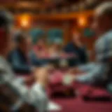 A strategic moment in Texas Hold'em