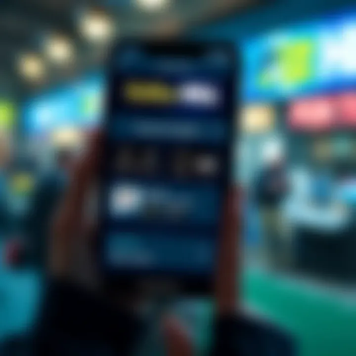 Customer support interface within the William Hill mobile app