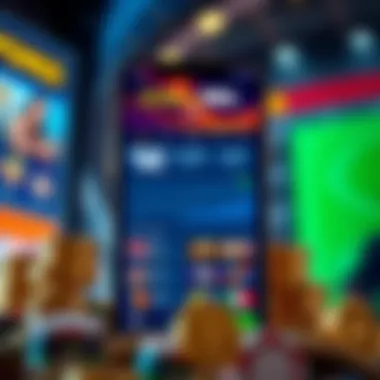 User interface of the William Hill mobile app showcasing its layout and navigation