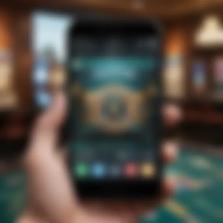 Overview of Foxwoods Rewards App interface