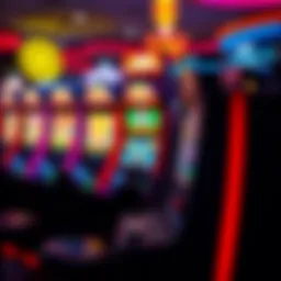 Vibrant free slot machine interface with colorful graphics