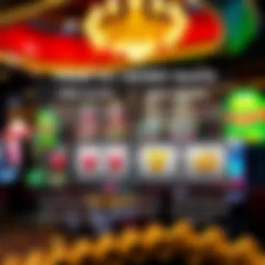 Diagram illustrating differences between free and real-money slots