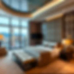 Luxurious suite at Grand Sierra Resort showcasing elegant design