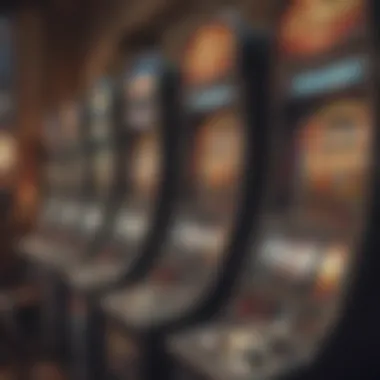 Historical evolution of slot machines illustrated in a timeline format