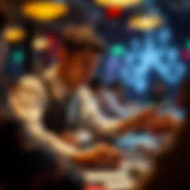 Player making strategic decisions using the Holdem Foldem app