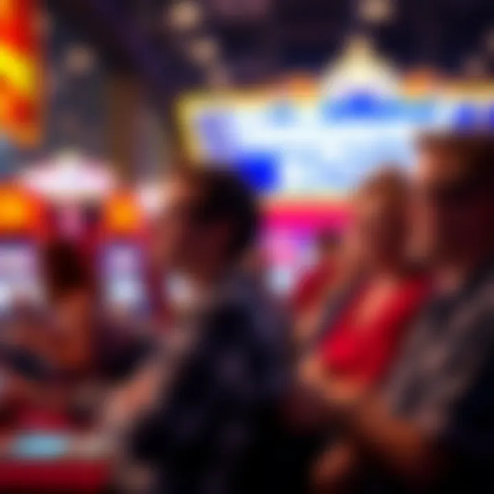 Players engaged in gaming at Hollywood Slots
