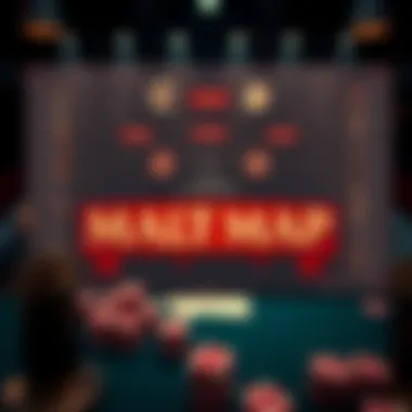 A strategic mind map illustrating poker strategies.