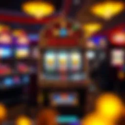 Visual representation of a high payout slot machine