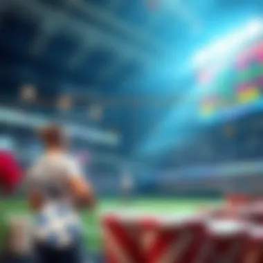 Illustration of a sports betting strategy diagram