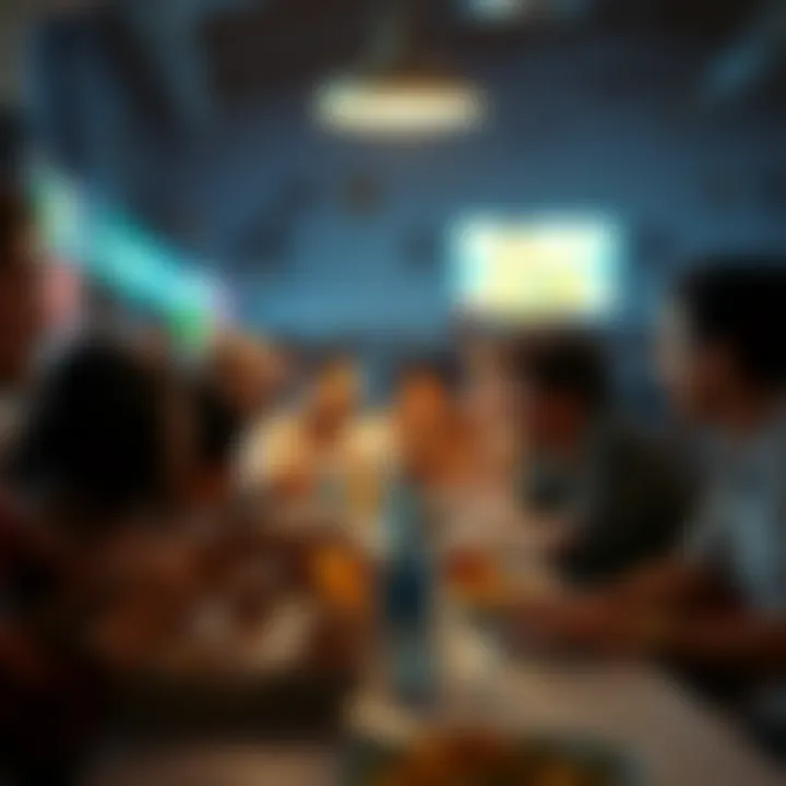 Community gathering in Michigan