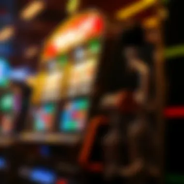 Illustration of slot machine mechanics