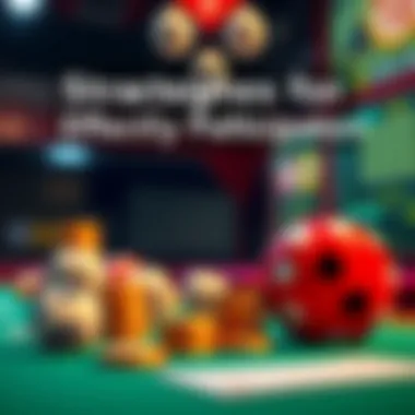 A graphic showing strategies for successful lottery participation