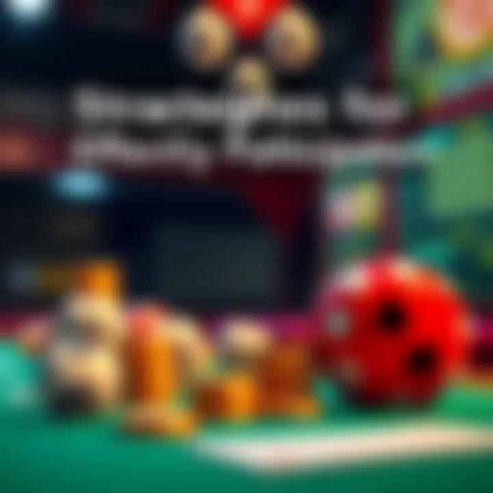 A graphic showing strategies for successful lottery participation