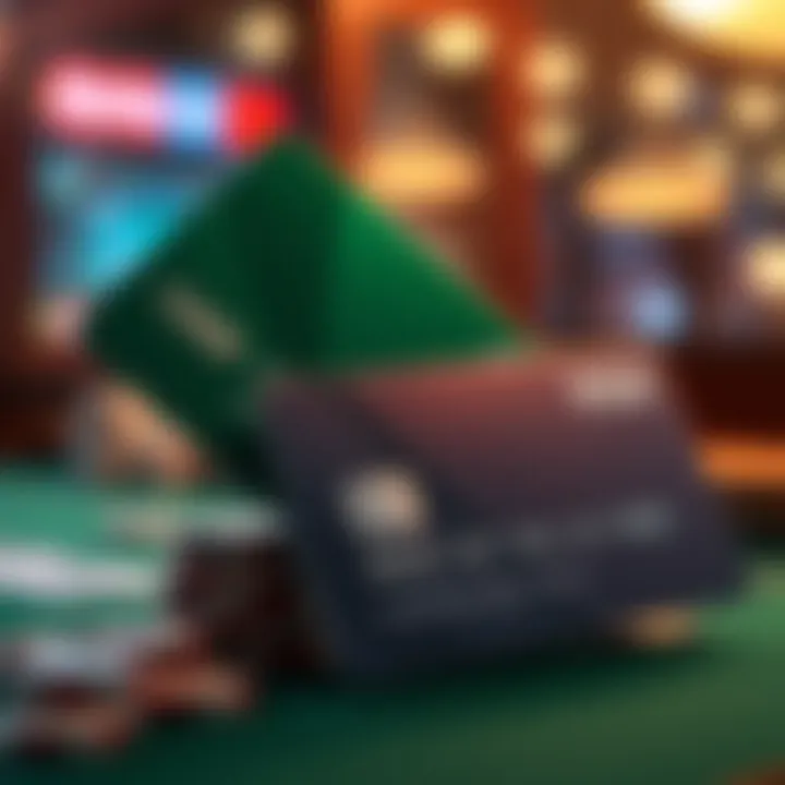 Managing gaming funds with debit cards