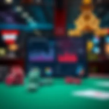 A strategic marketing plan displayed on a digital screen, showcasing analytics.