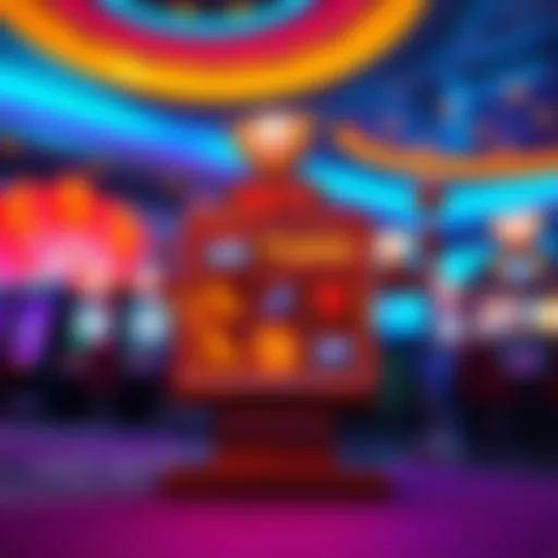 A vibrant display of NG slot game graphics showcasing innovative themes and designs