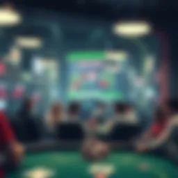 Dynamic betting environment illustration