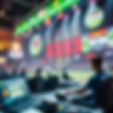 A visual representation of online sports betting