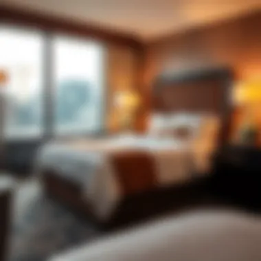 Cozy standard room at Foxwoods