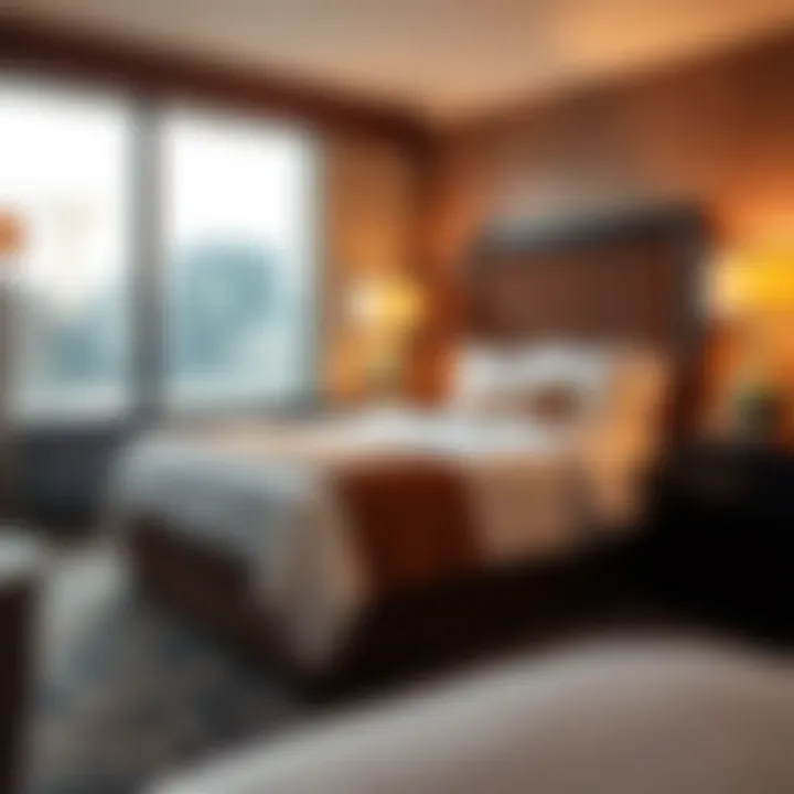 Cozy standard room at Foxwoods