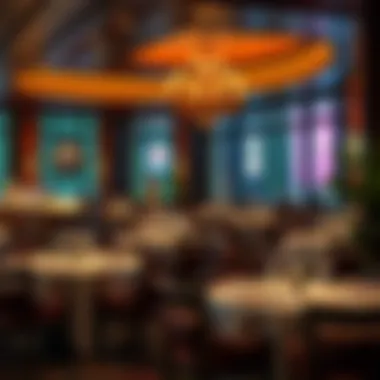 Dining options at Foxwoods Casino hotel