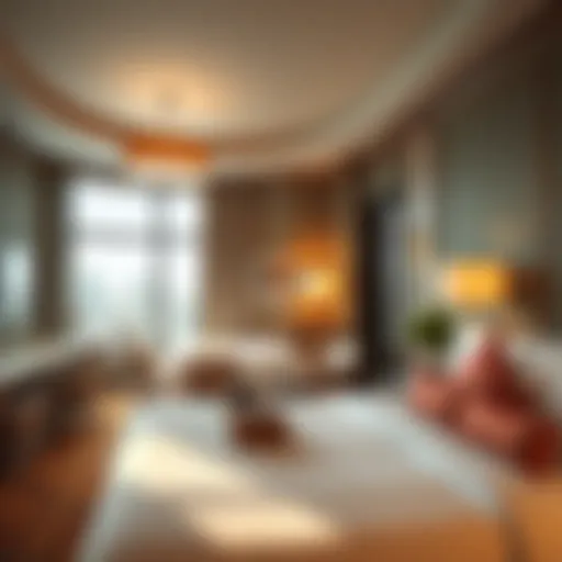 Luxurious suite at Foxwoods Casino