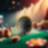 Conceptual illustration of free spins promo codes