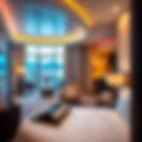 Luxurious room interior at Puyallup Casino Hotel showcasing modern design