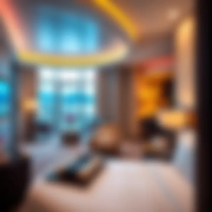 Luxurious room interior at Puyallup Casino Hotel showcasing modern design