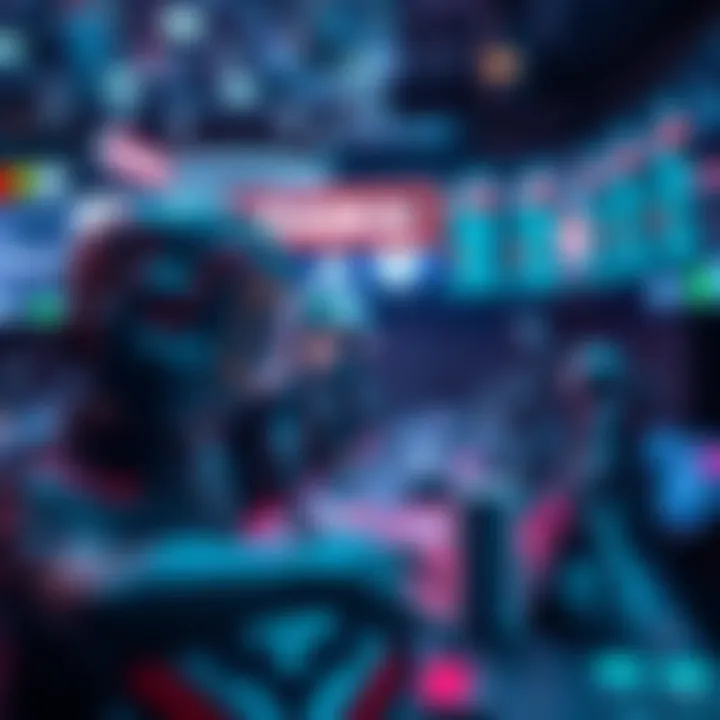 A futuristic representation of technology in betting applications