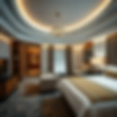 Luxurious Hotel Room Interior Luxurious hotel room interior at Resort World Las Vegas