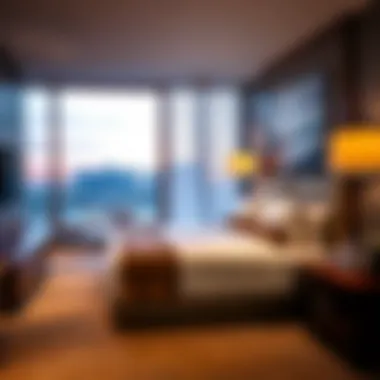 Modern Amenities in Guest Room Modern amenities in guest room at Resort World Las Vegas