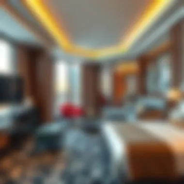 Stylish Suite Design Stylish design of a suite at Resort World Las Vegas