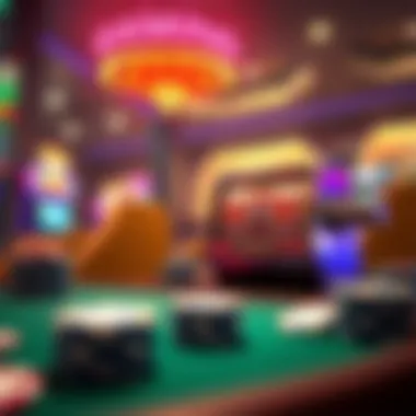 Conceptual graphic on responsible gaming practices