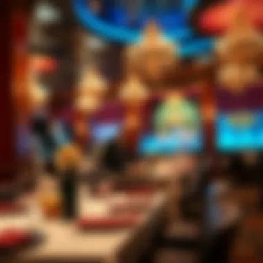Exquisite Dining Experience at Seminole Hard Rock Tampa Dining area featuring exquisite culinary offerings at Seminole Hard Rock