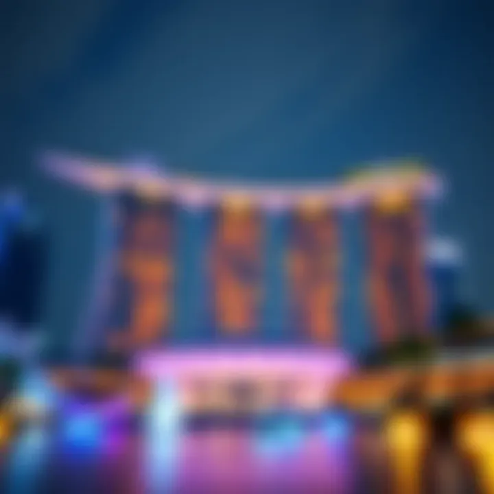 Architectural marvel of the Sands Casino building structure