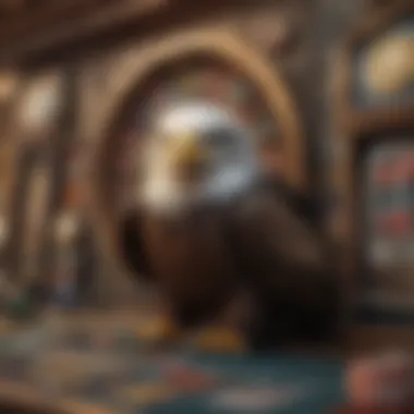 Artistry in Slot Design Detailed design elements of Soaring Eagle slots highlighting graphics