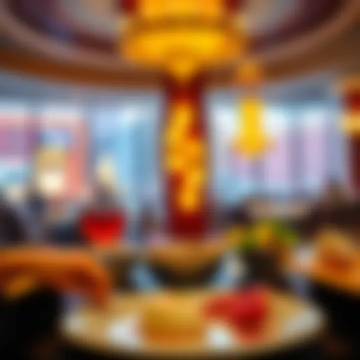 Dining experience at South Pointe Hotel and Casino