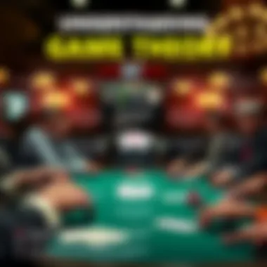 Understanding Game Theory in Poker An infographic illustrating poker game theory concepts