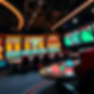 Advanced technology showcases in a live gaming studio