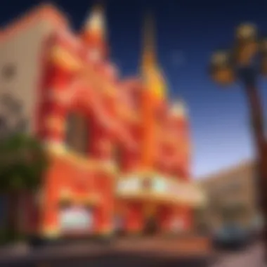 Architectural Majesty: The Oldest Casino Historical facade of the oldest casino in Las Vegas