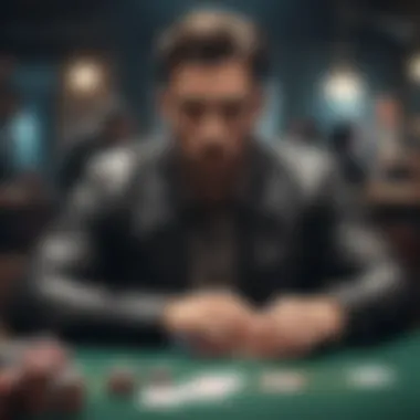 Psychological Tactics in Poker Diagram illustrating psychological tactics in poker